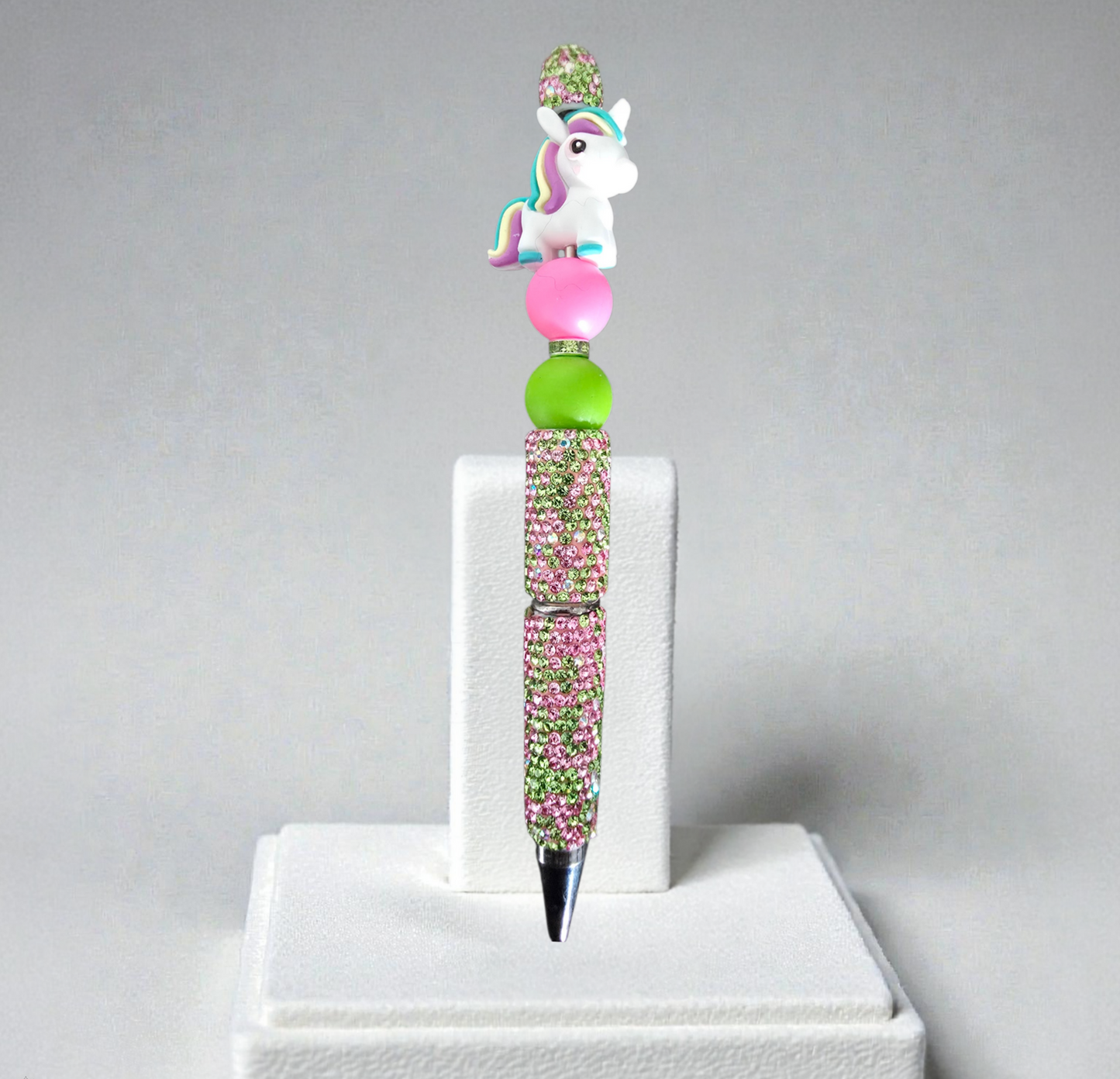 Stylo strass fait main licorne 🦄