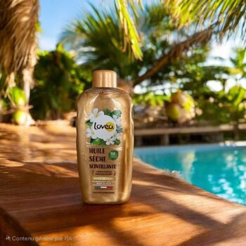 Huile sèche scintillante- Monoï de Tahiti