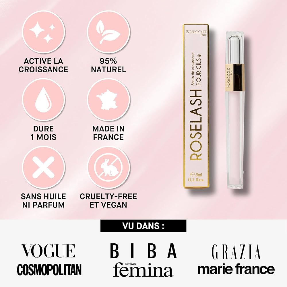 Sérum de croissance pour cils ROSEGOLD