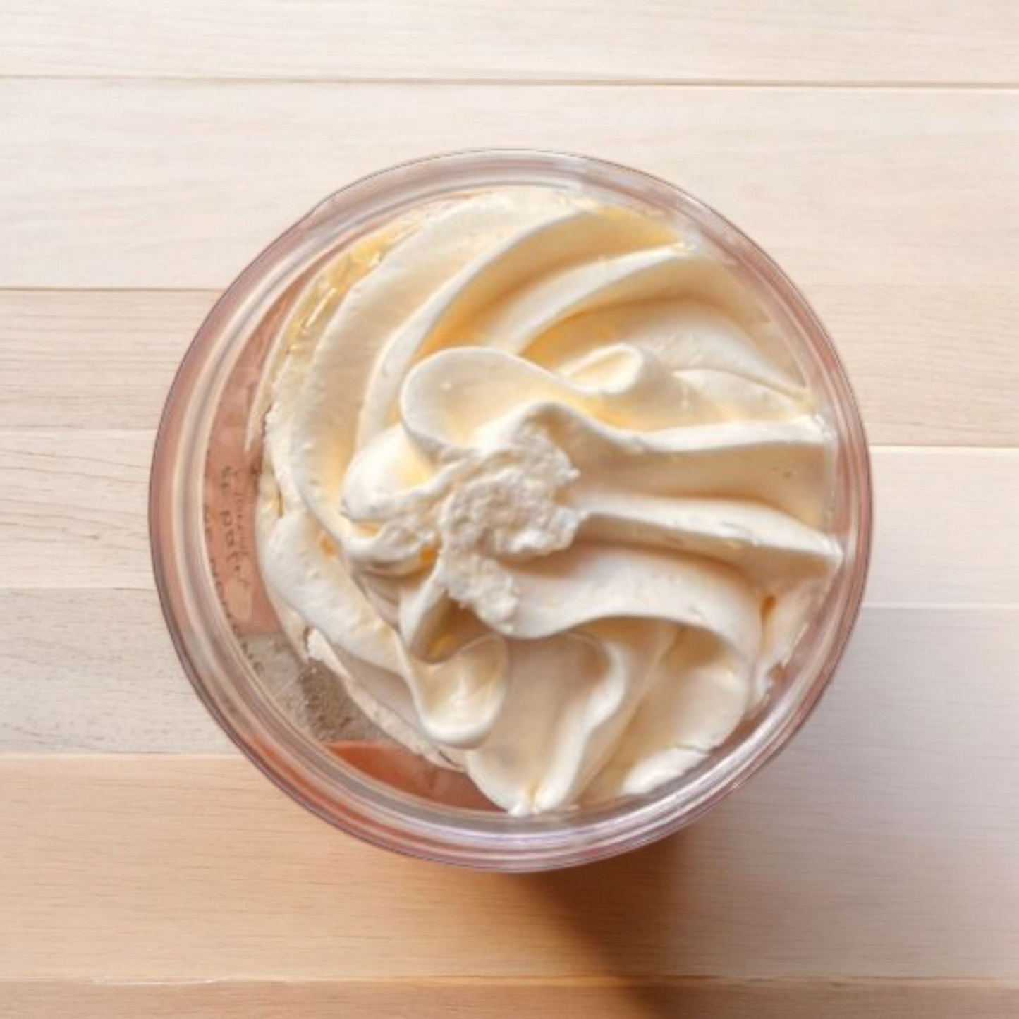 Chantilly de douche et bain au monoï