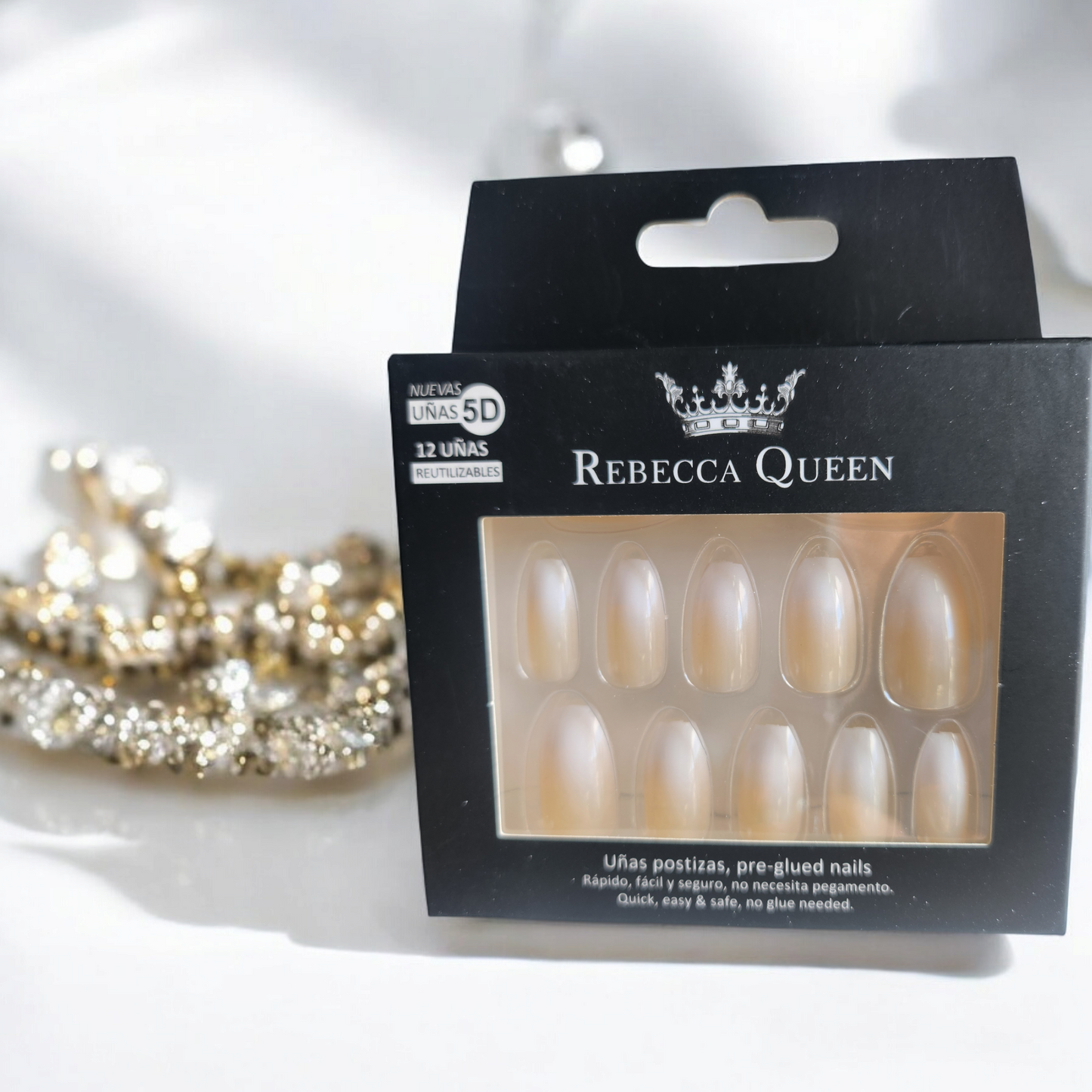Faux ongles autocollants - Press-on Nails - baby Boomer⁸