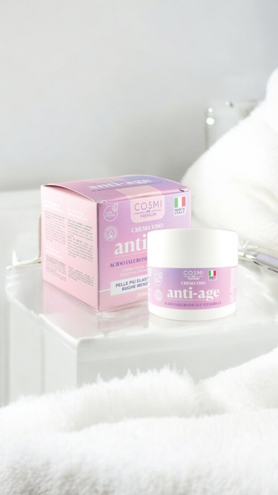 Crème visage anti-âge