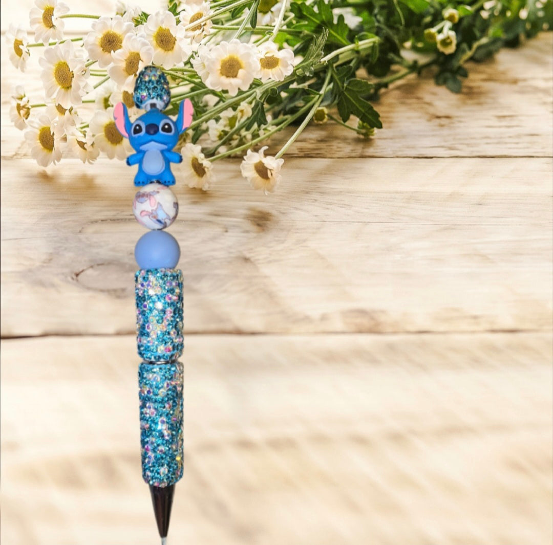 Stylo strass fait main Stitch