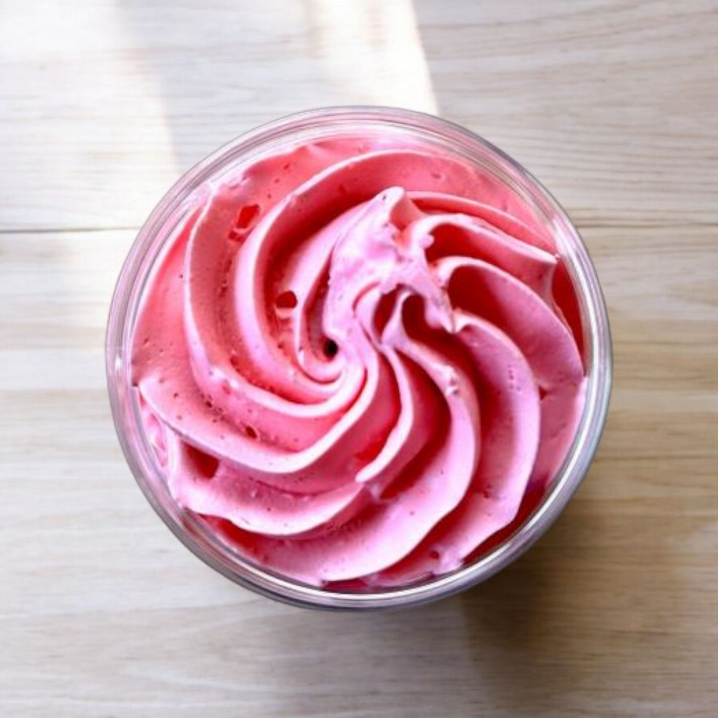 Chantilly de douche et bain fraise des bois