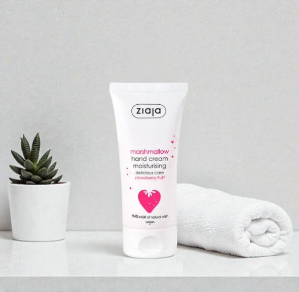 Crème pour les mains au marshmalow