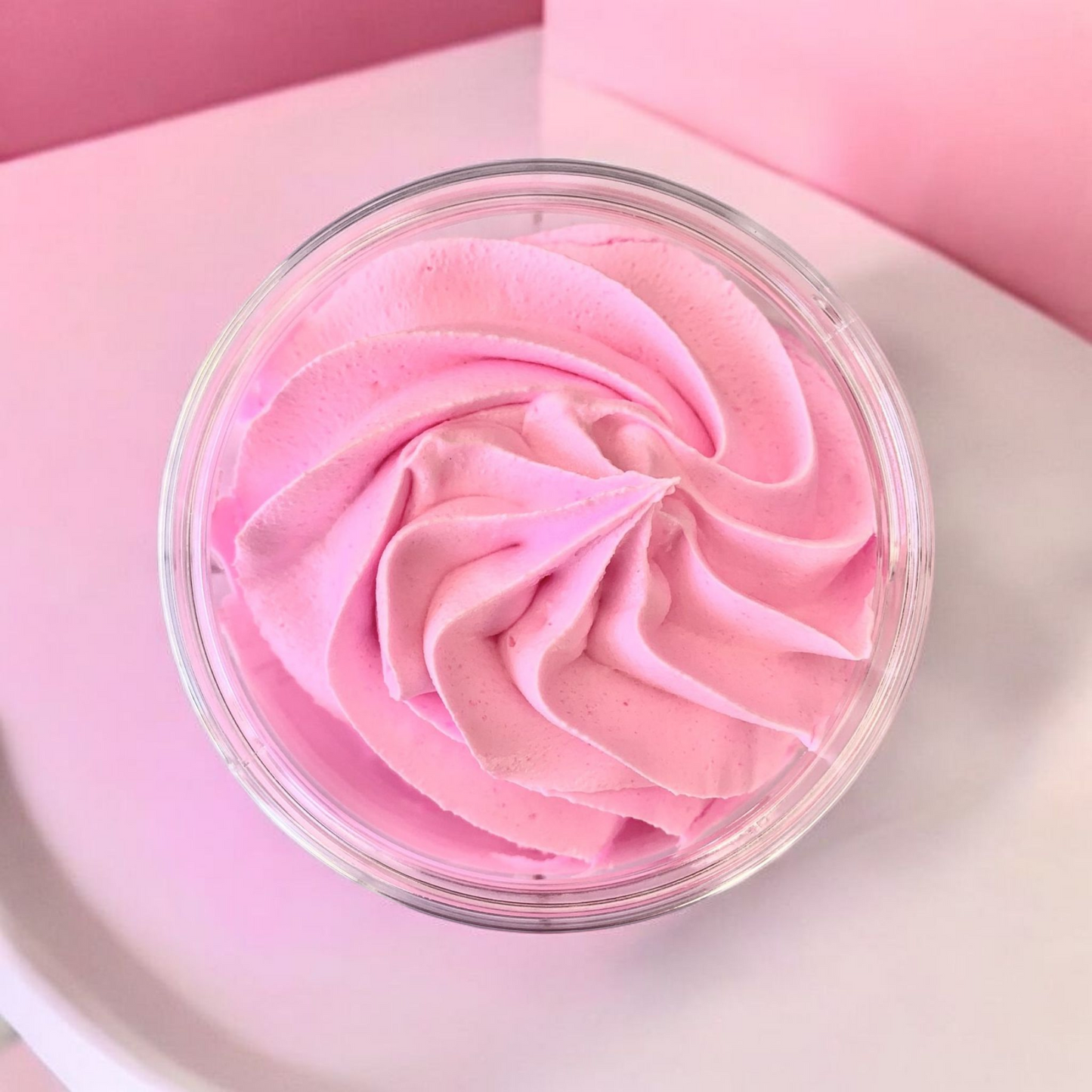 Chantilly de douche et bain framboise