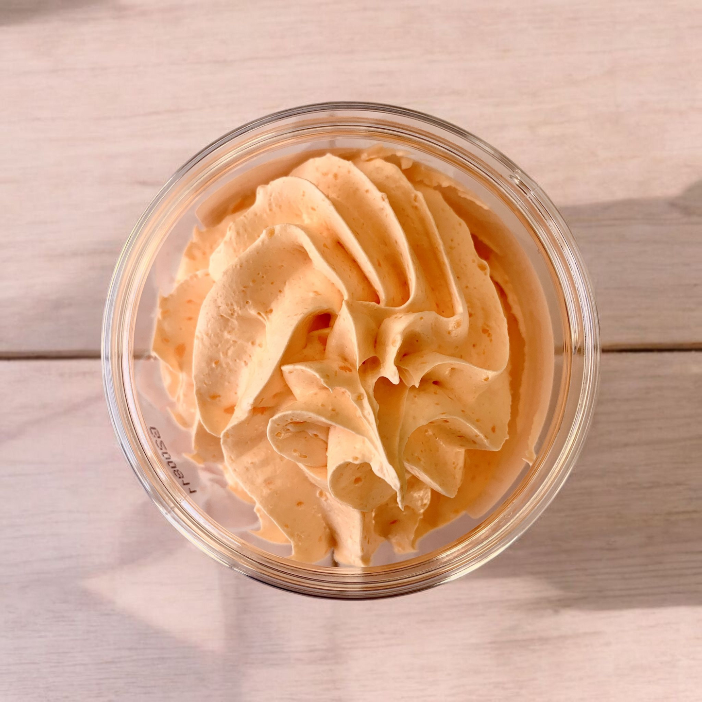 Chantilly de douche et bain mangue