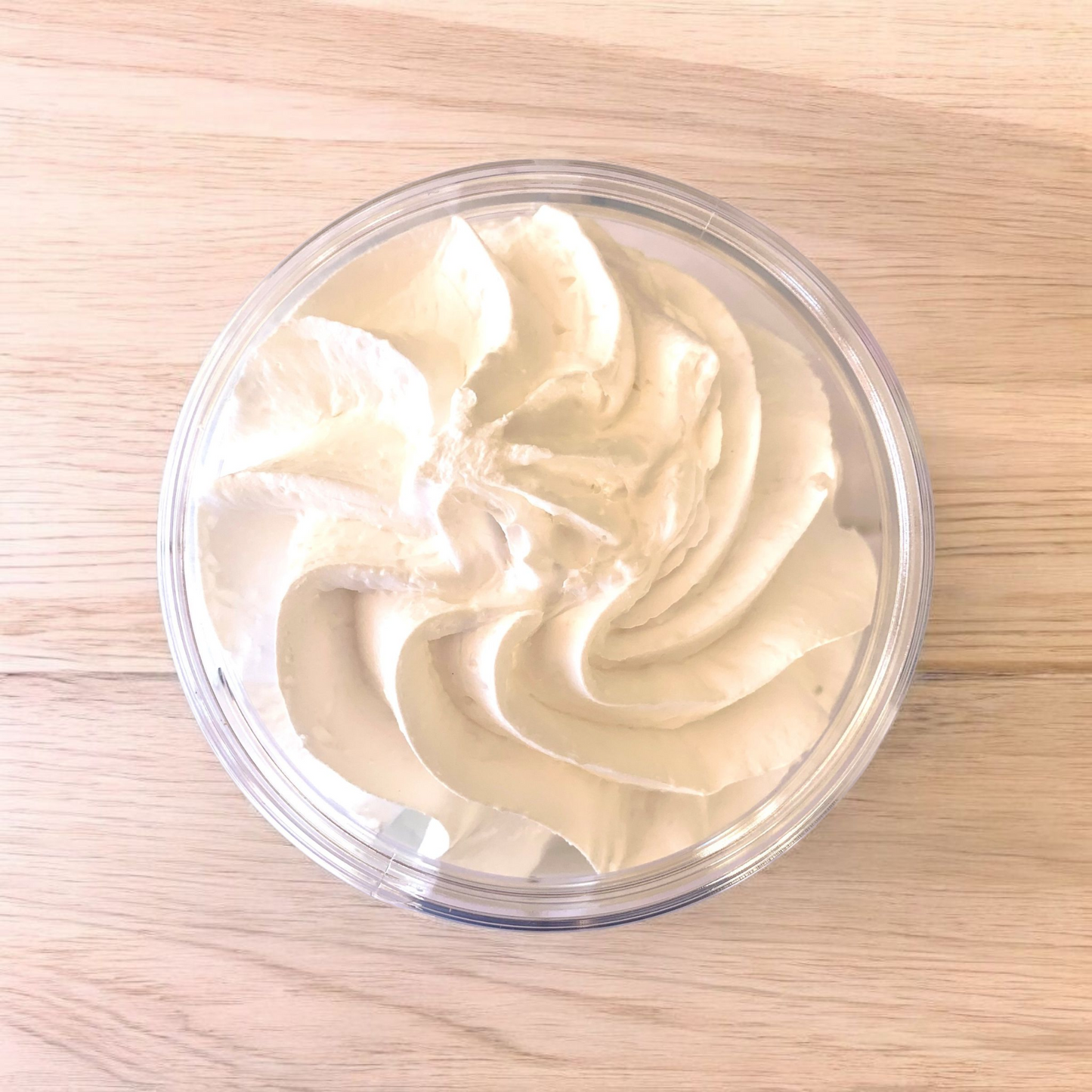 Chantilly de douche et bain musc blanc