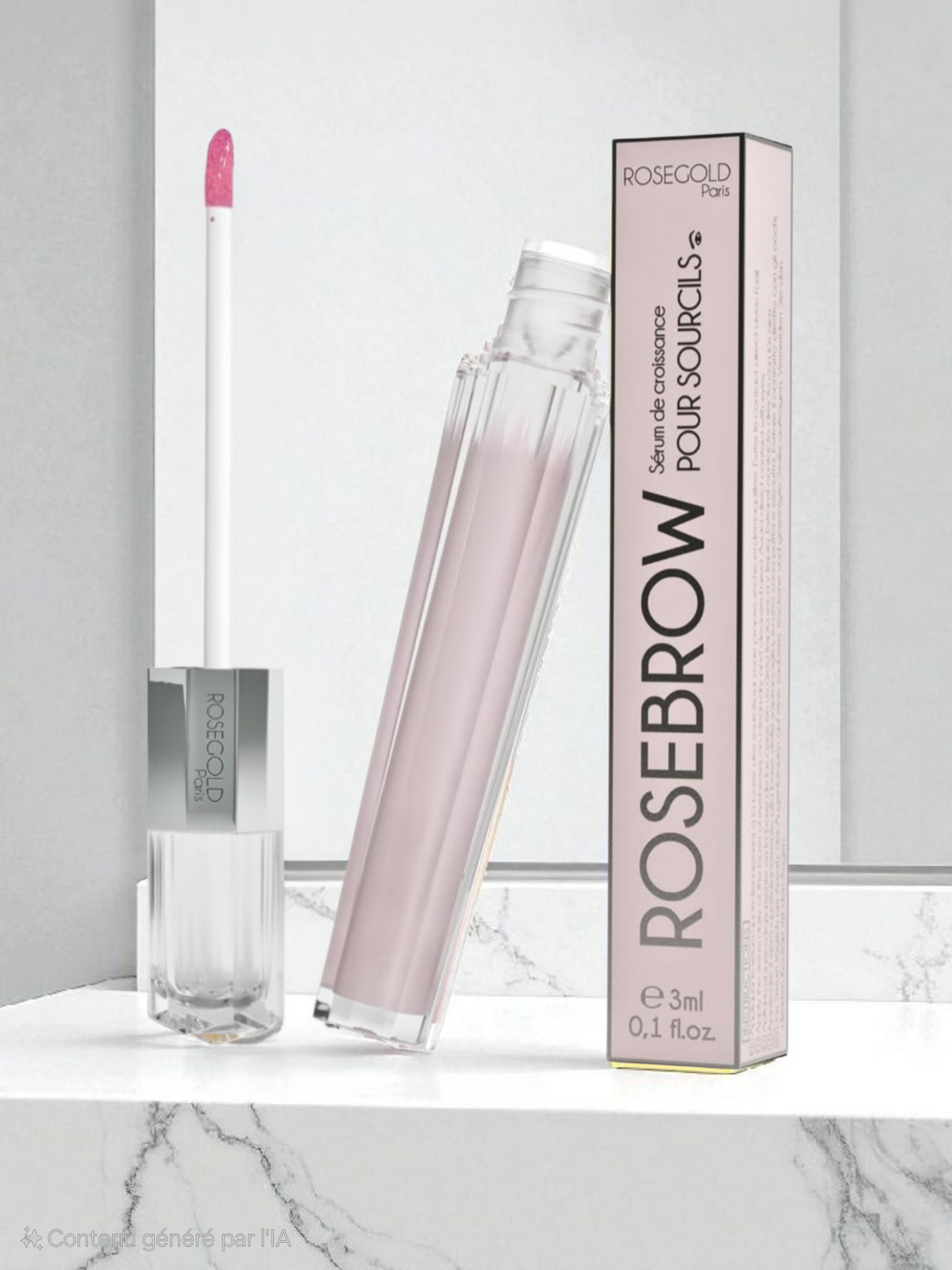 Sérum de croissance pour sourcils ROSEGOLD