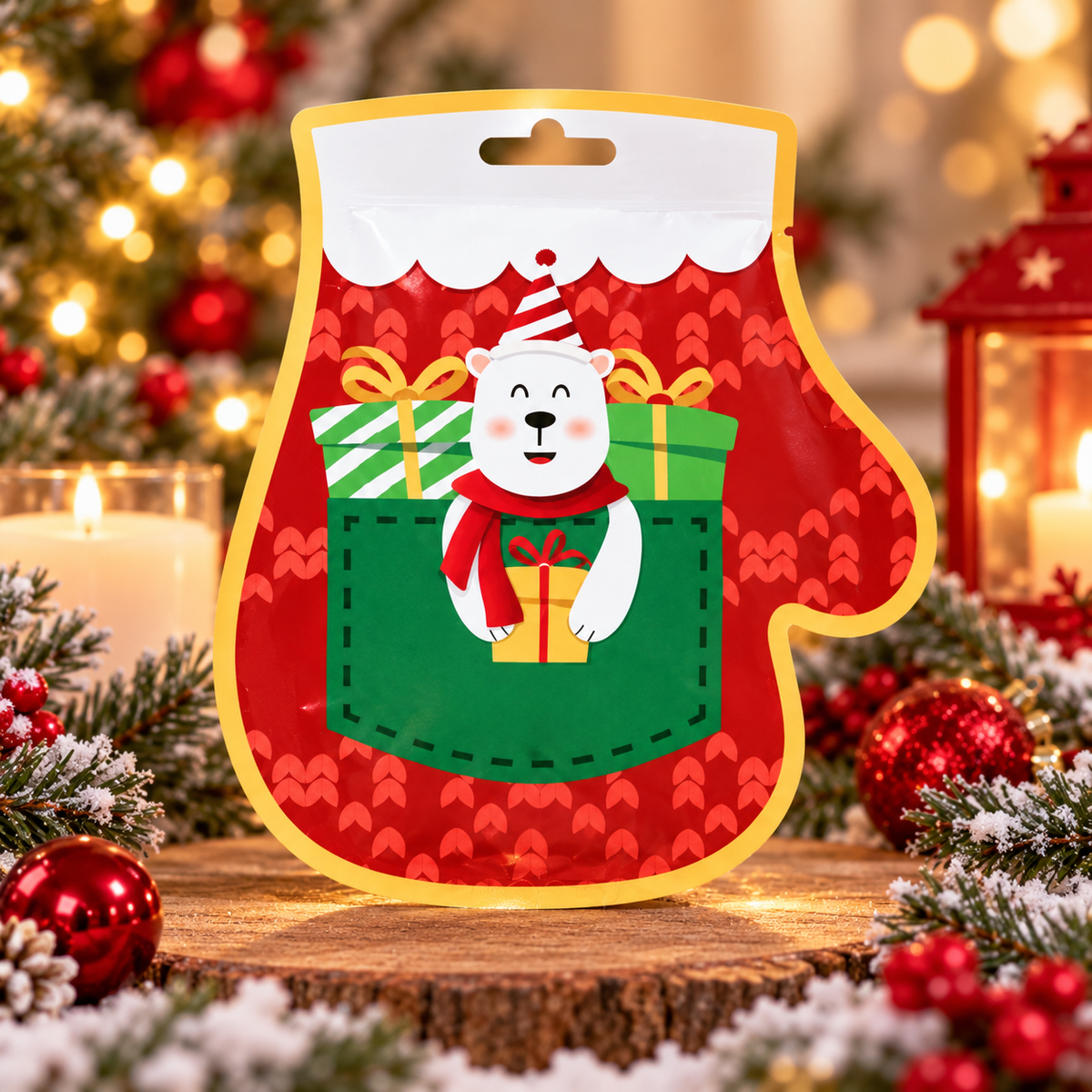 Masque pour les mains nourissant collection de Noël