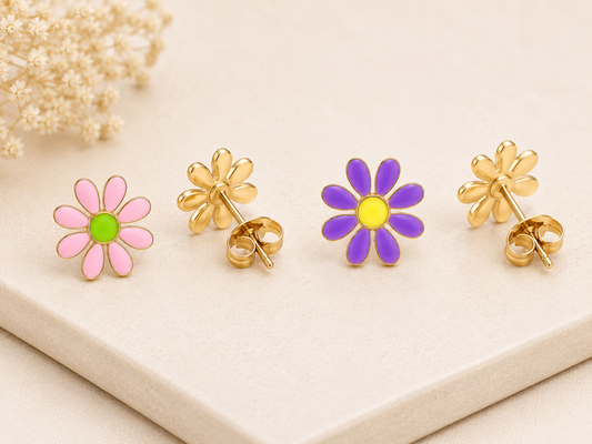 Boucles d'oreilles Flora