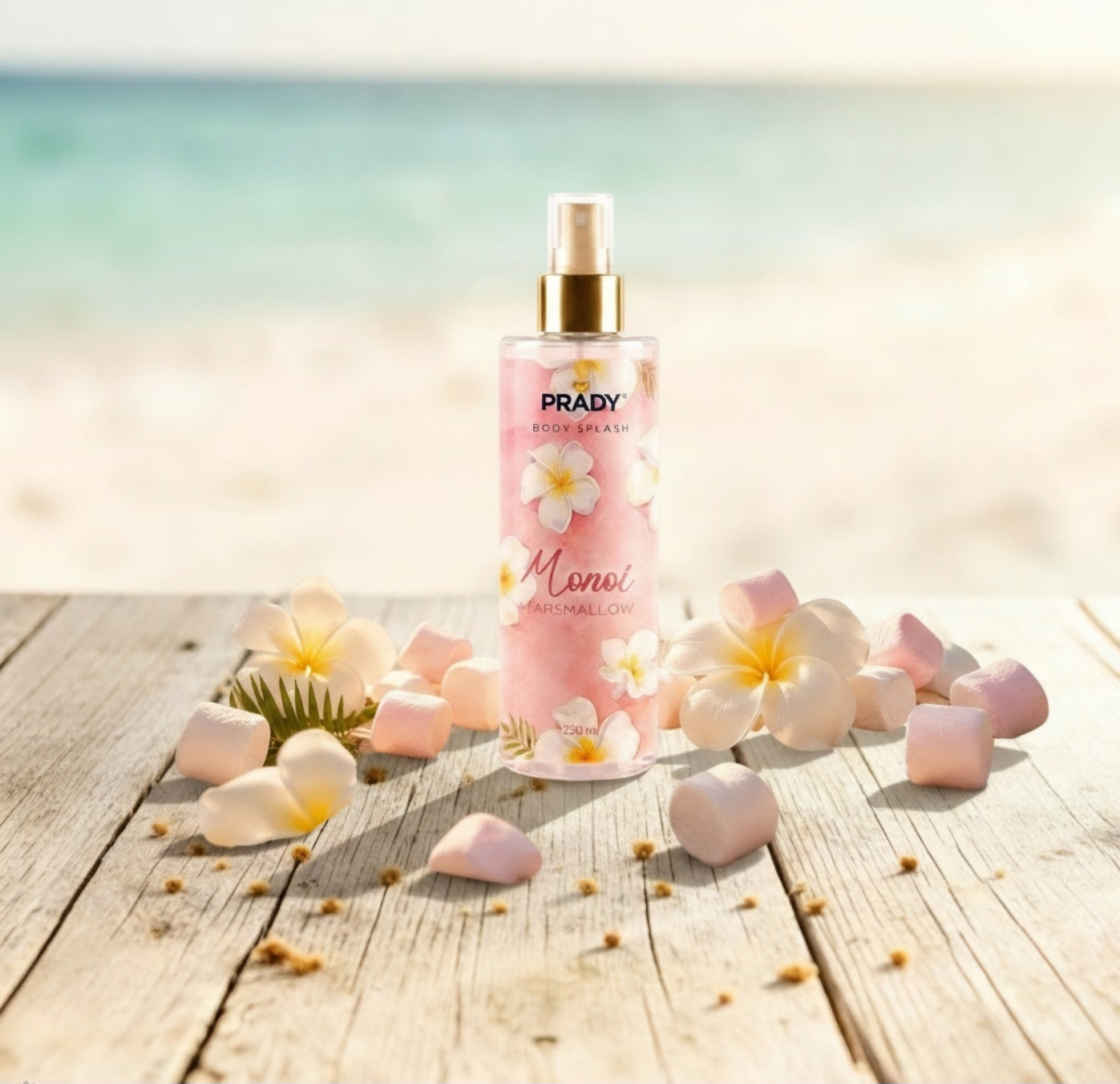 Brume corps et cheveux monoï marshmallow