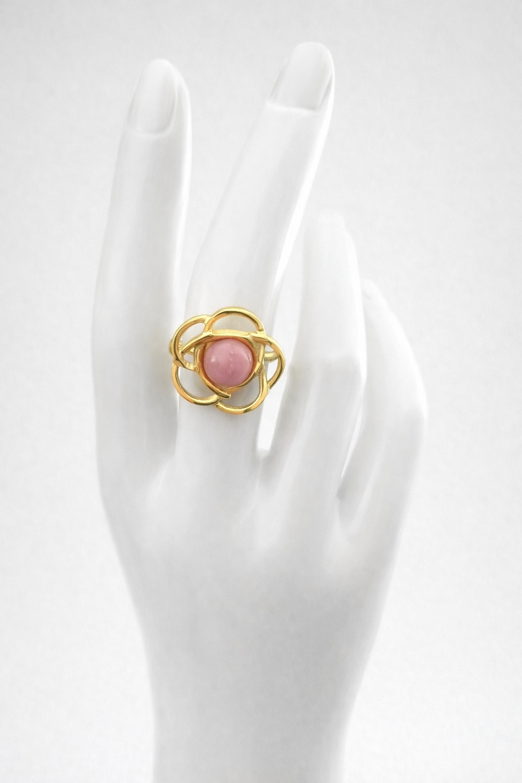 Bague Flora rose 🌺