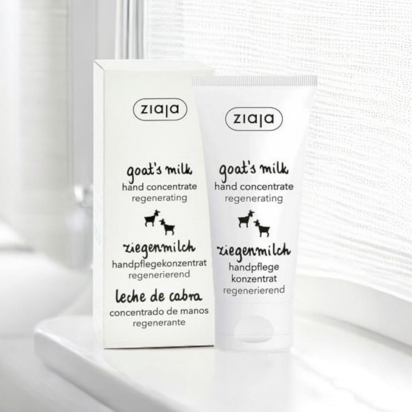 Crème mains nutritive au lait
de chèvre