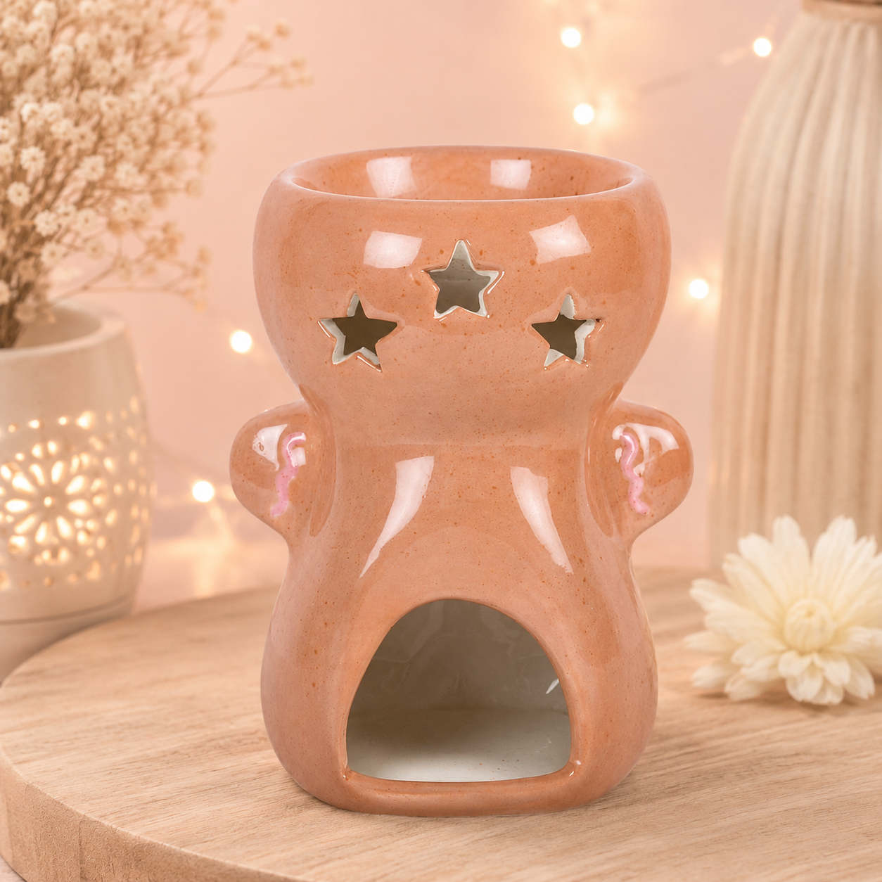 Brûle parfum pain d'épices rose