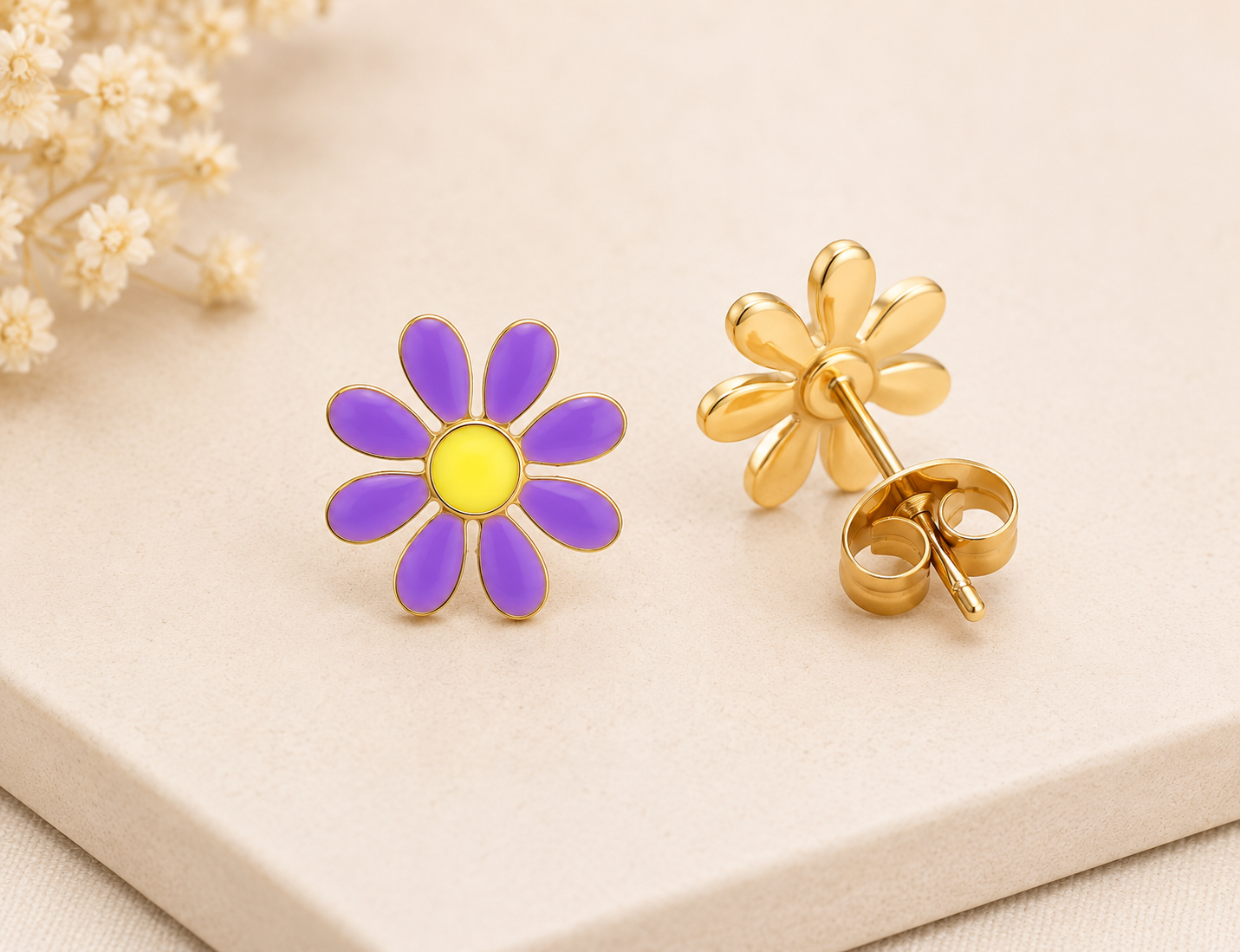Boucles d'oreilles Flora
