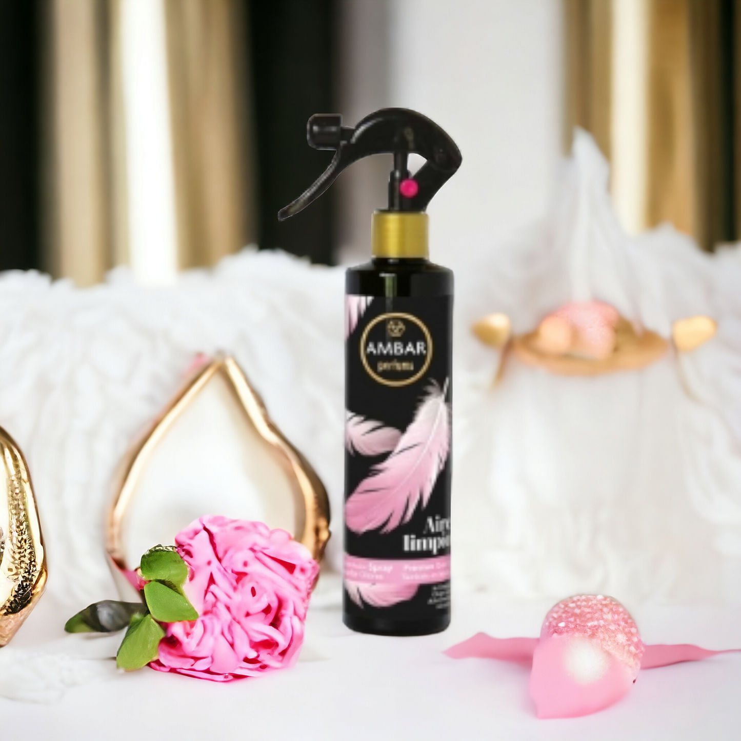 Spray désodorisant aire pure inspirée du linge fraîchement lavé 🪶