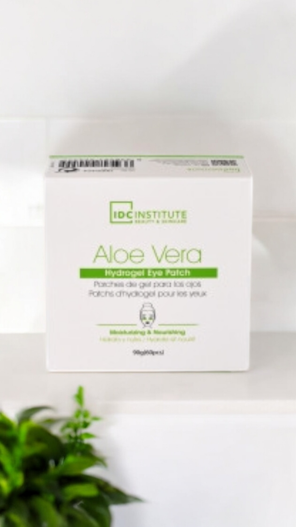 Boîte de 60 patchs gel pour les yeux à l'aloe vera