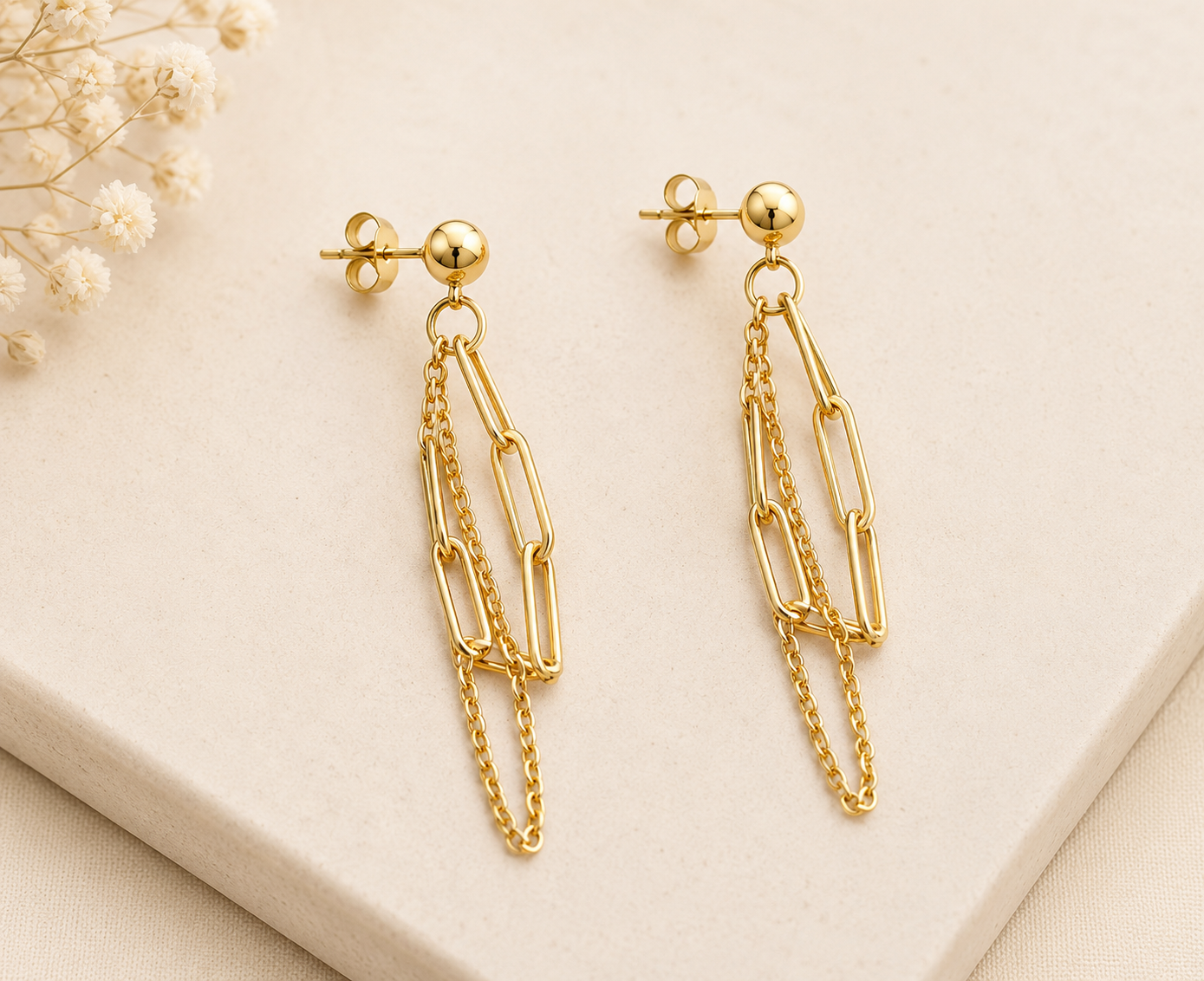 Boucles d'oreilles Chaïna