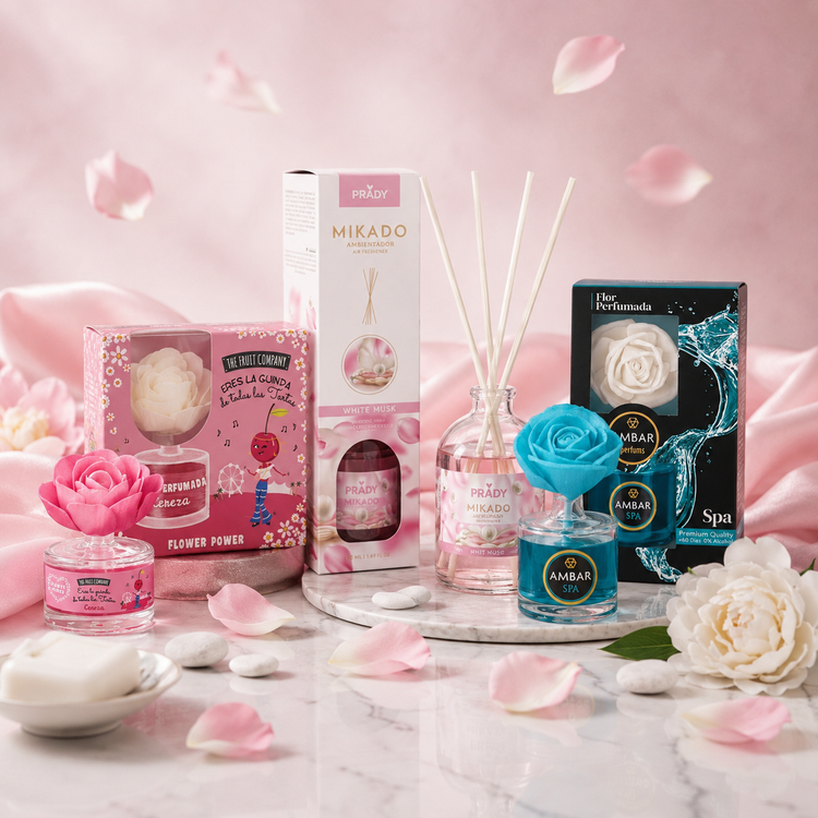 Coffrets fleur et mikado