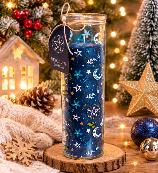 Bougie parfumée Solstice Spell – mûre & pin