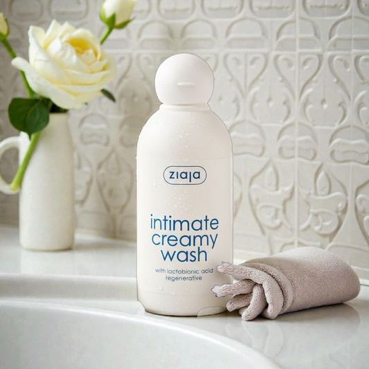 Crème lavante intime à I'acide lactobionique