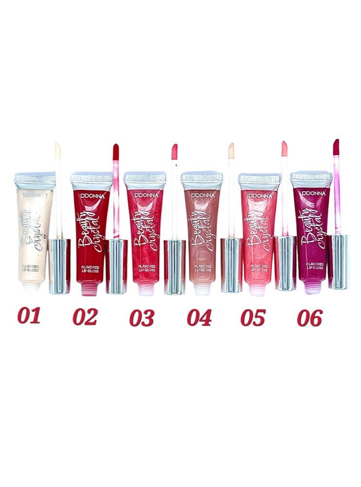 Gloss BEAUTY CRYSTAL, sensation soyeuse et couleur modulable.