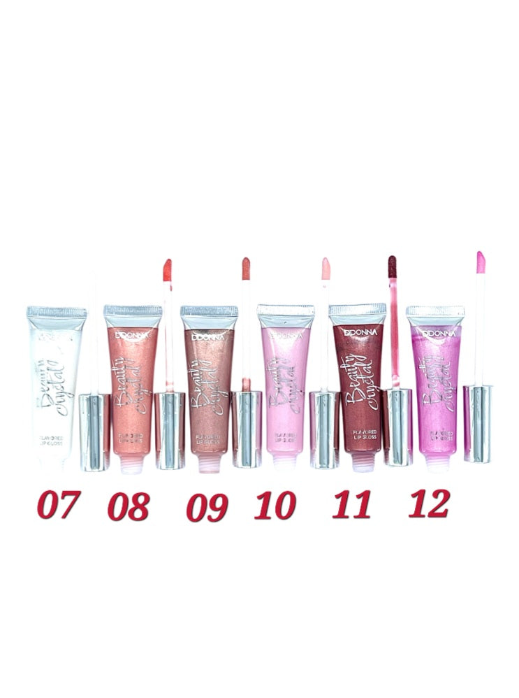 Gloss BEAUTY CRYSTAL, sensation soyeuse et couleur modulable.