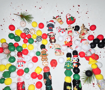 Stylo fait main bonhomme de neige ⛄️