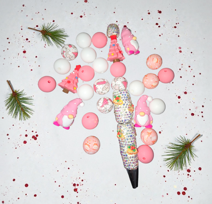 Stylo fait main bonhomme de neige ⛄️