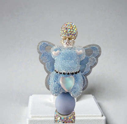 Stylo strass fait main ourson ange couleur selon disponibilité 🧸
