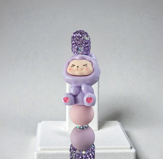 Stylo strass fait main labubu couleur au choix selon disponibilités