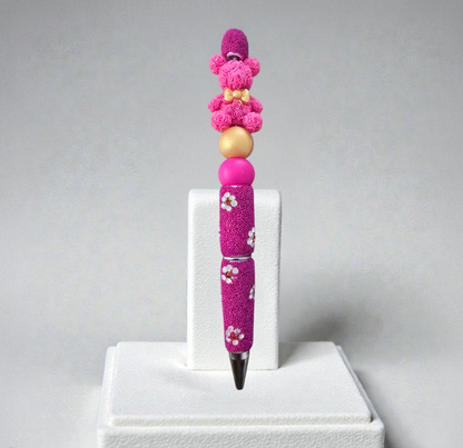Stylo strass fait main ourson couleur au choix selon disponibilités 🧸