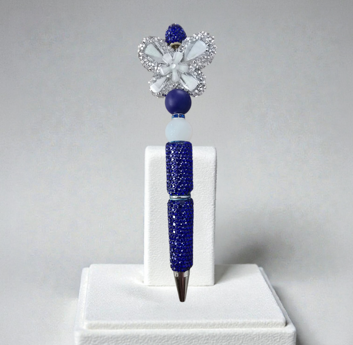 Stylo strass fait main papillon 🦋