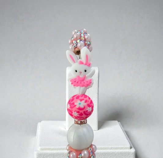 Stylo strass fait main lapine 🐰