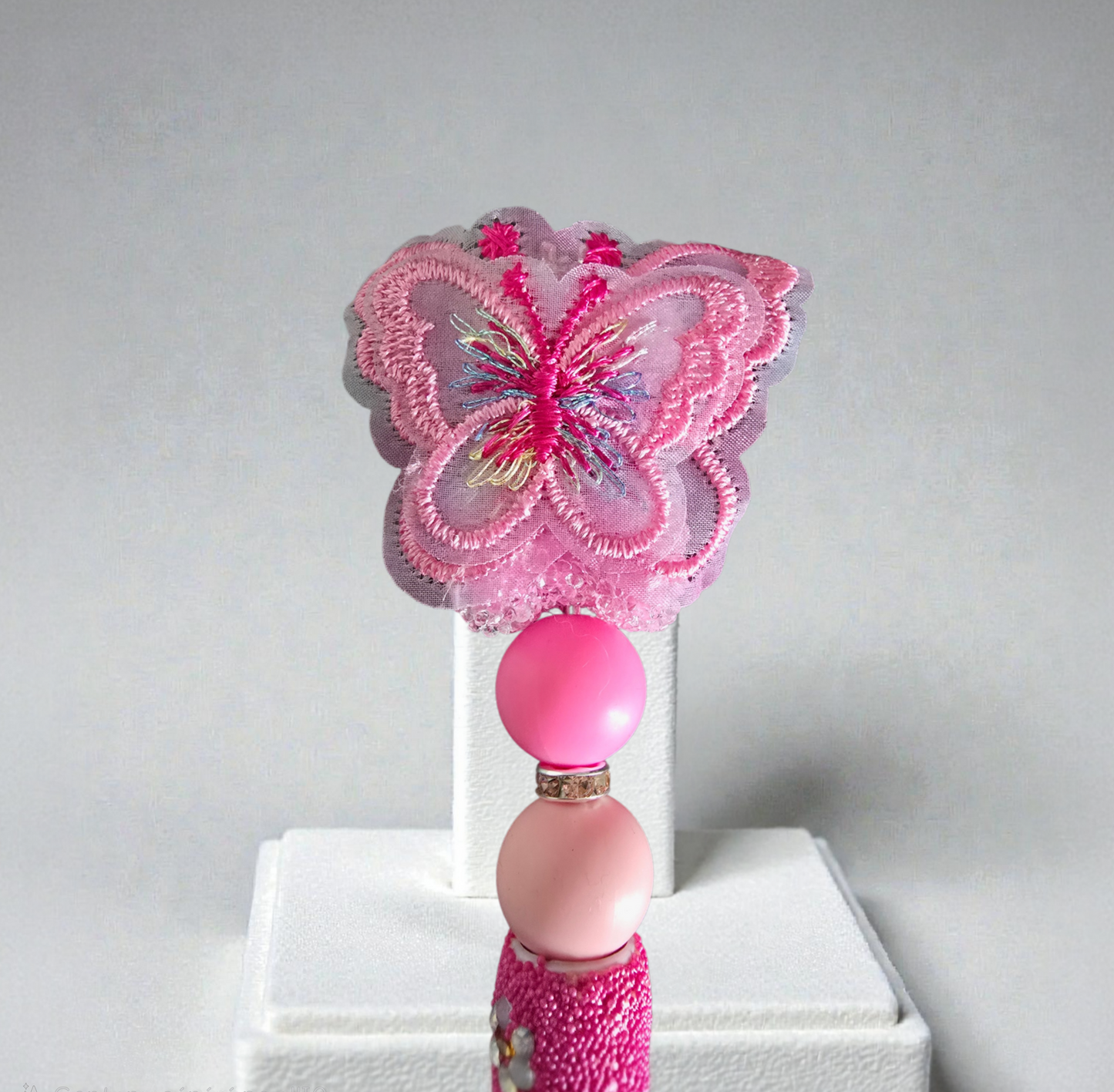 Stylo strass fait main ourson ange couleur selon disponibilité 🧸