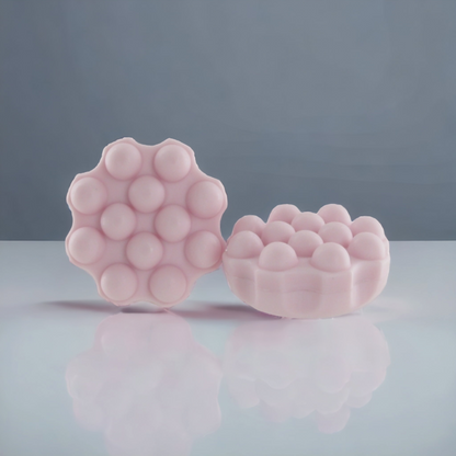 Shampoing solide naturel avec picots de massage