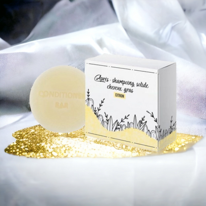 Après-shampoing solide