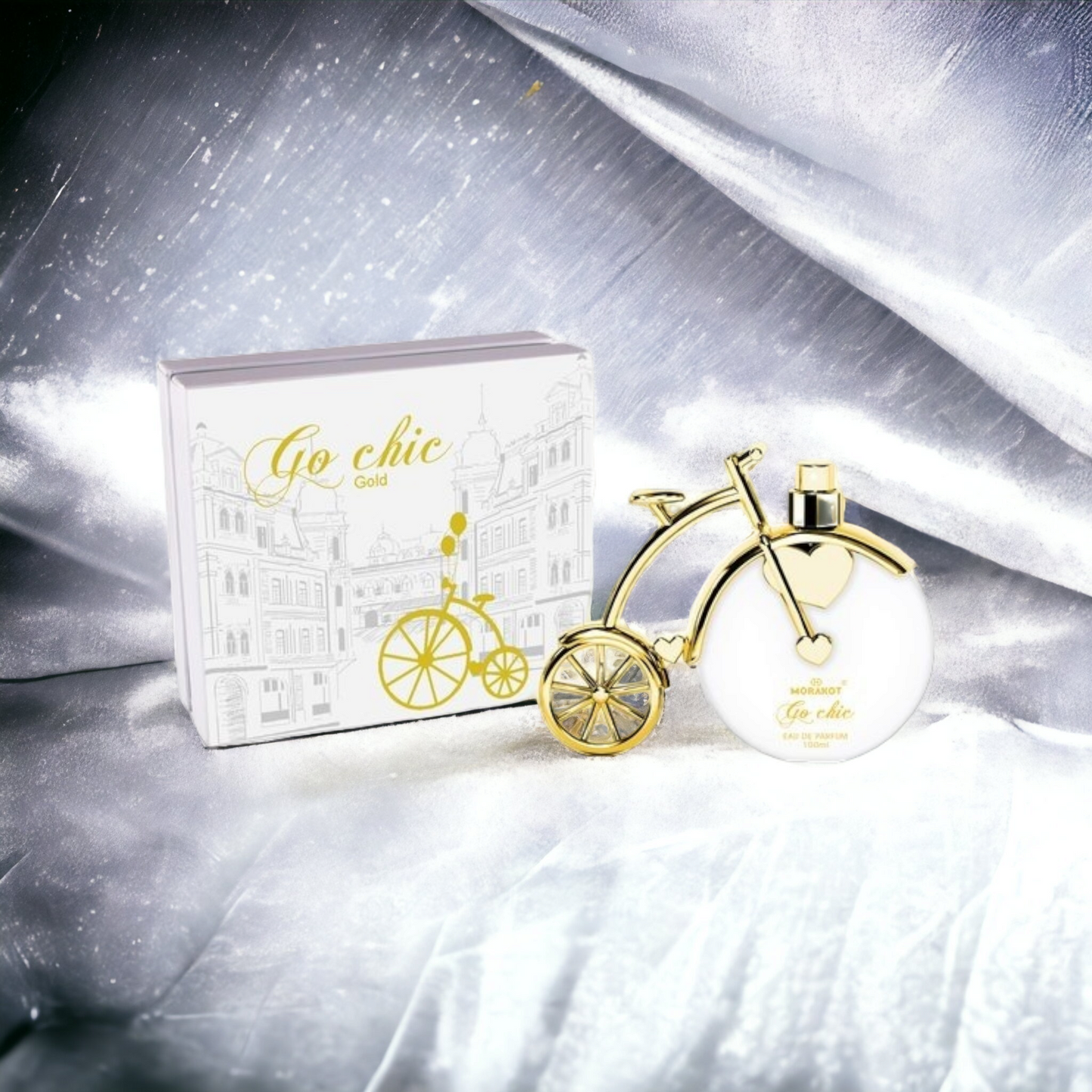 Coffret parfum vélo Go Chic Gold