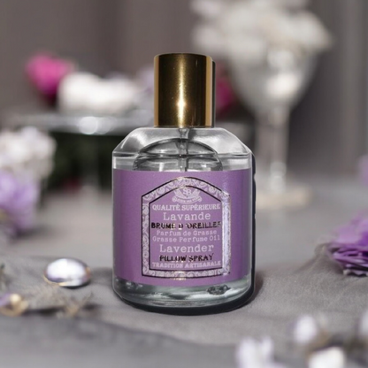 Spray d'ambiance et brumes d'oreiller aux huiles essentielles - Un été de Provence
