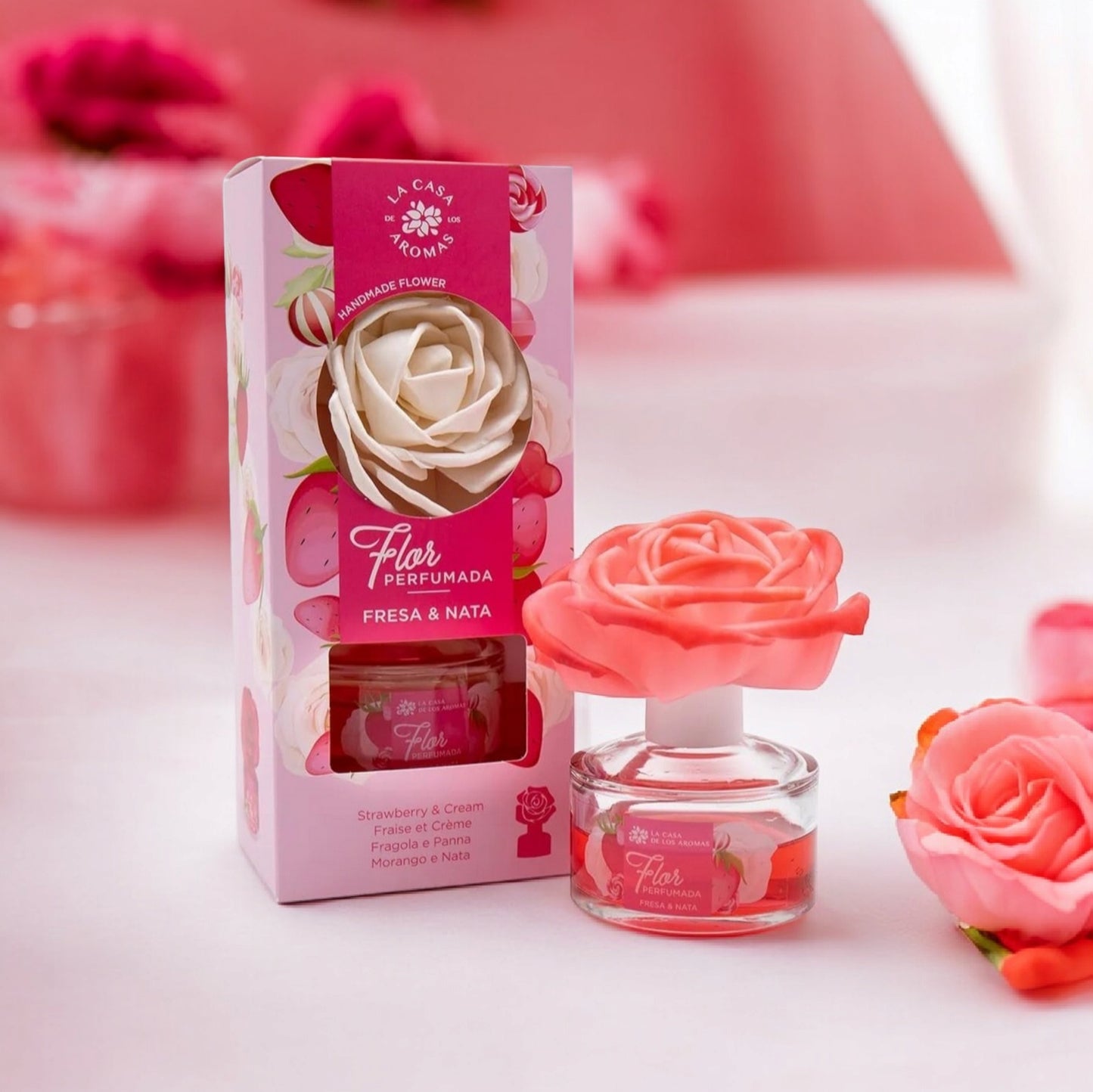 Coffret fleur magique parfumée