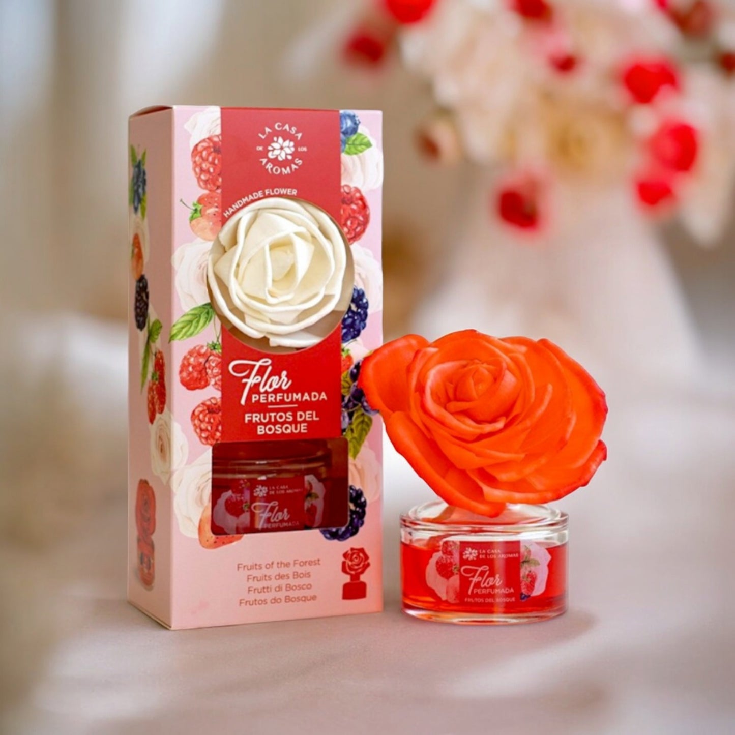 Coffret fleur magique parfumée