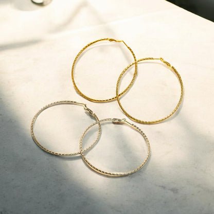 Boucles d'oreilles créoles