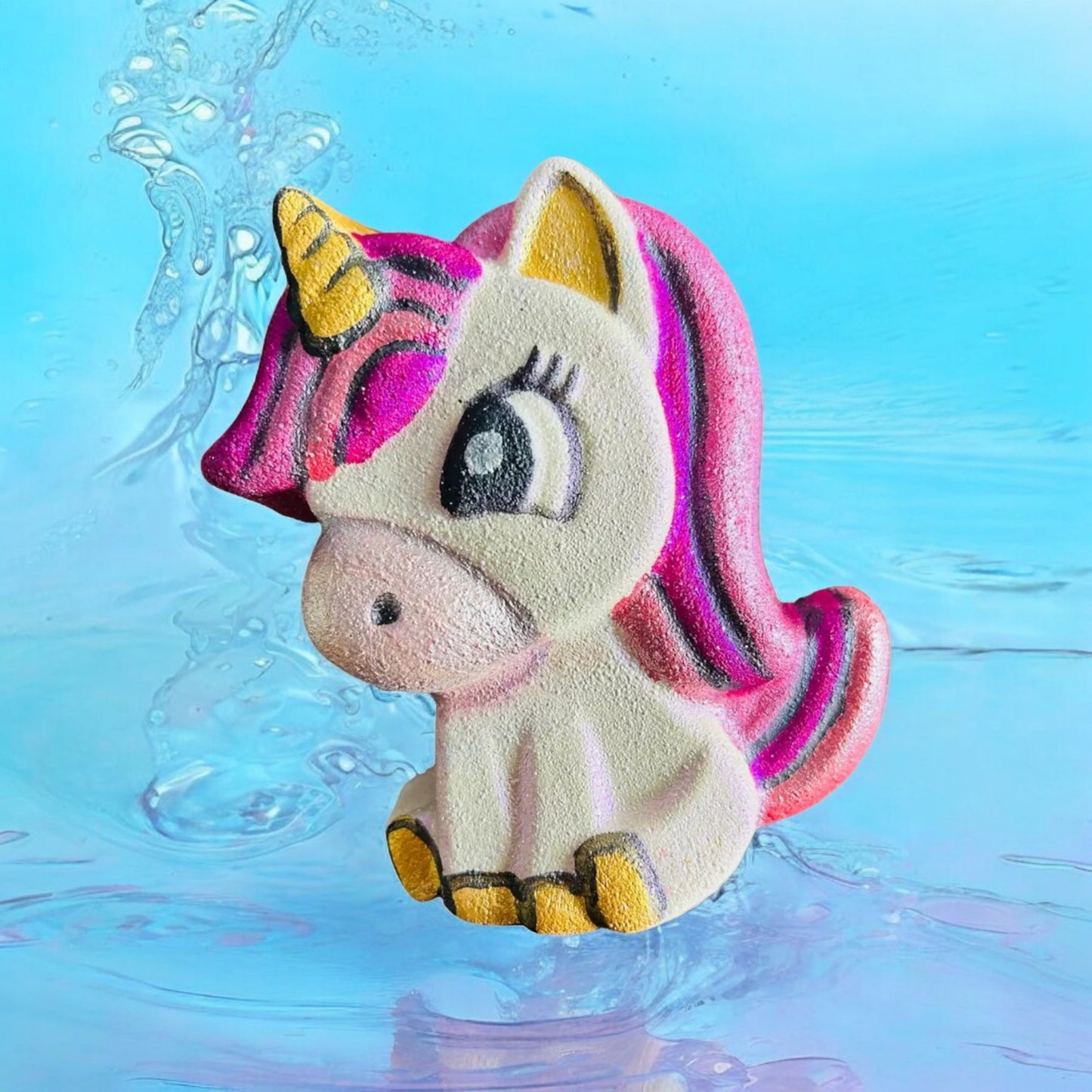 Bombe de bain géante licorne