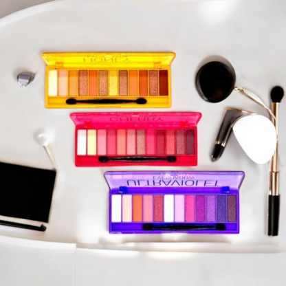 Palette de 12 fards à paupières