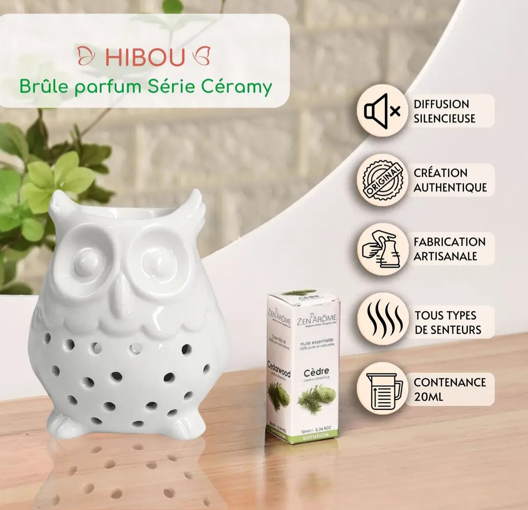 Brûle parfum Hibou