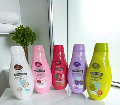 Gel bain et douche gourmand