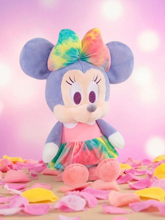 Peluche Minnie multicolore