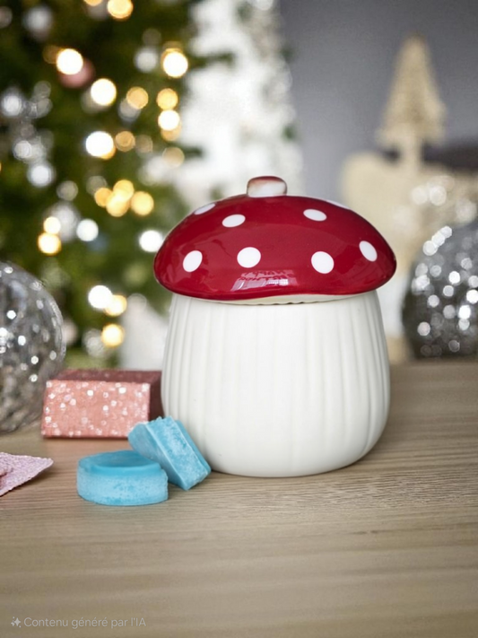 Brûle parfum champignon rouge