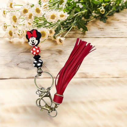 Porte-clé fait main personnalisé en live